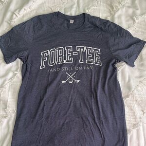 Fore-Tee Men's Blue Birthday T-Shirt